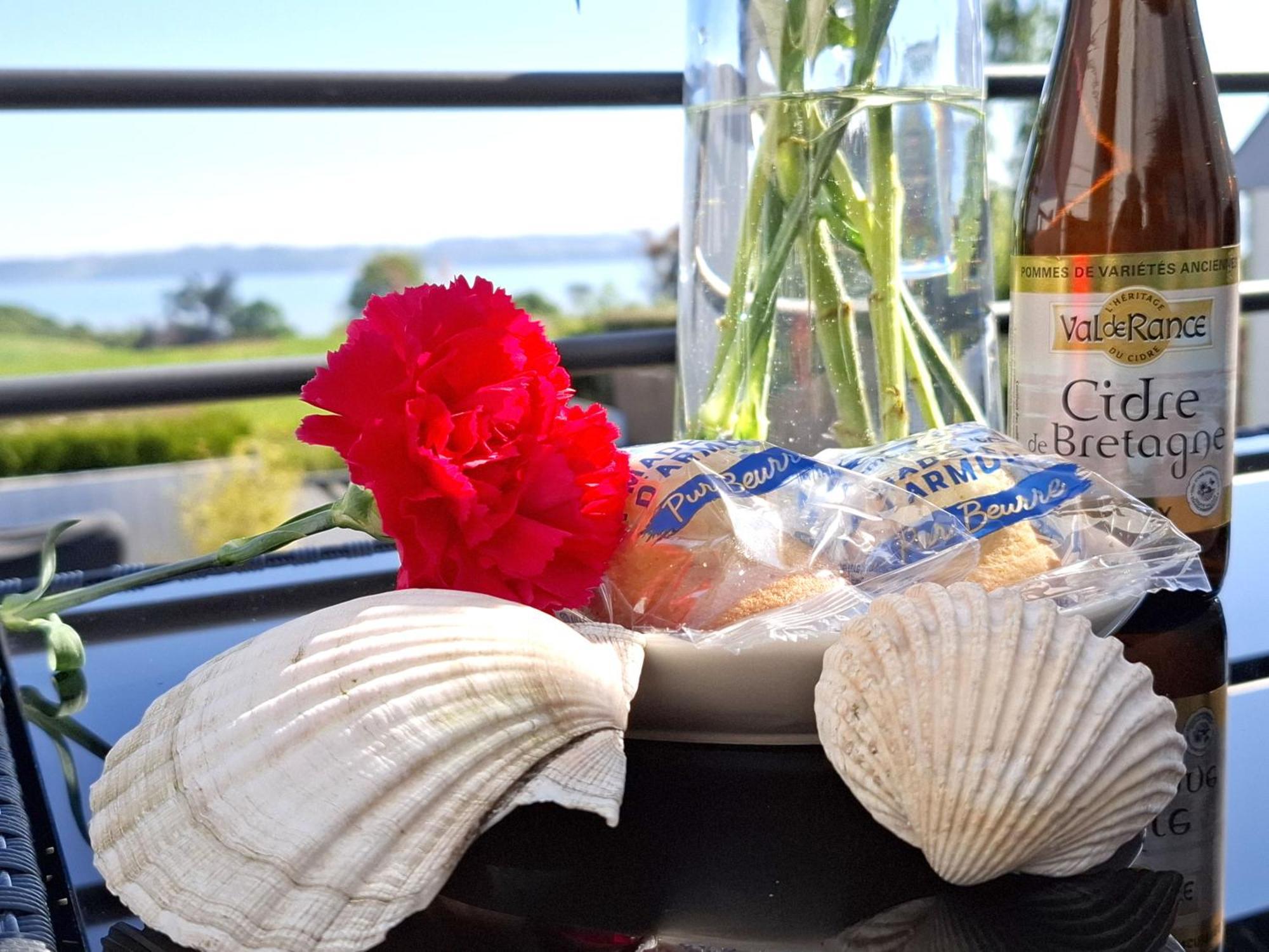 Le Ti'Nid - Gite De Charme - Vue Mer Langueux Kültér fotó