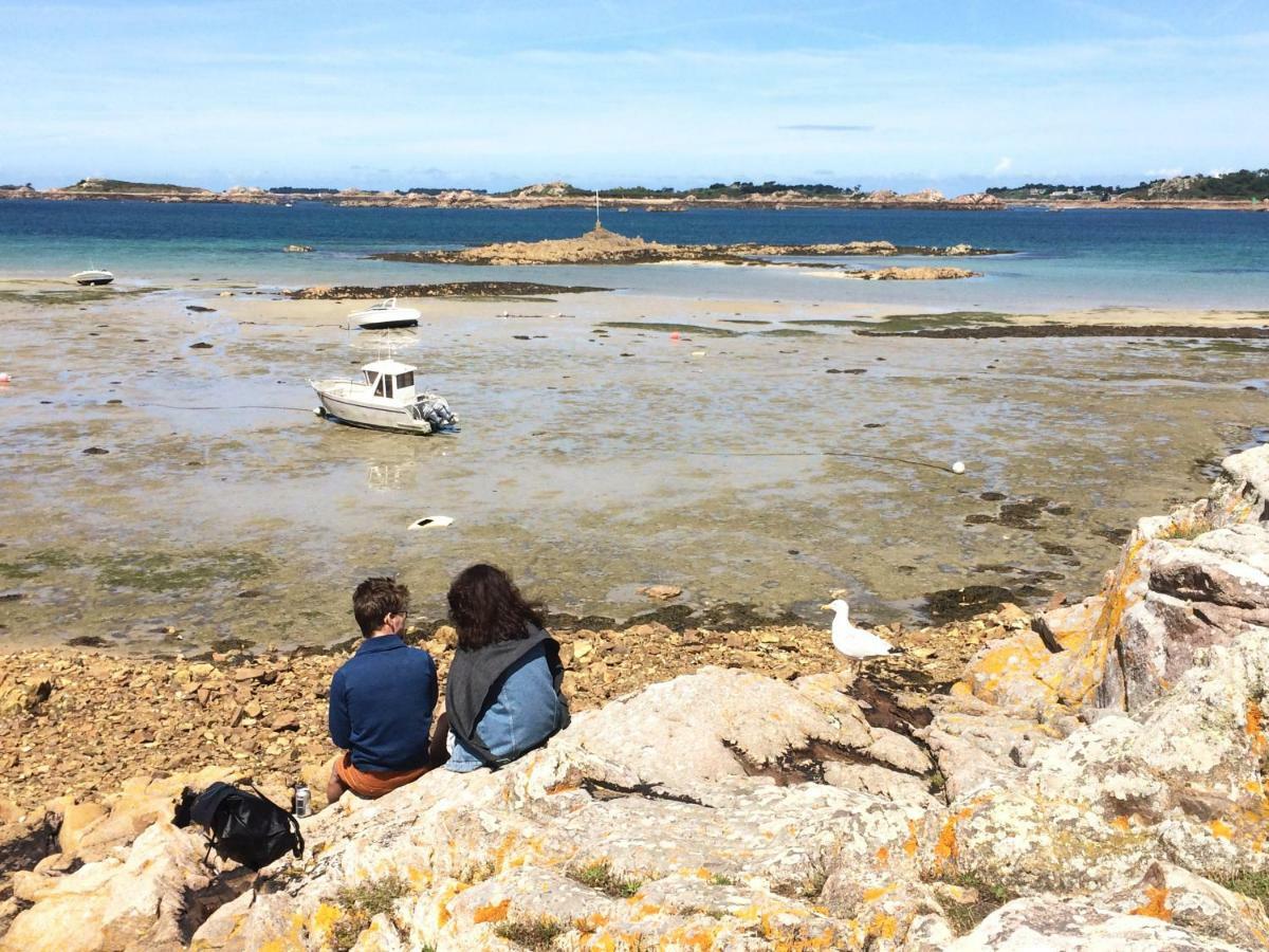 Le Ti'Nid - Gite De Charme - Vue Mer Langueux Kültér fotó